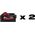 Milwaukee MILWAUKEE.SABER SAW M18FSZ-502X 2x5.0Ah