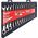 Milwaukee MILWAUKEE WRENCH SET FLUSH-EYE. 15 pcs. MAXBITE WITH METRIC RATCHET