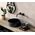 Bateria umywalkowa Paffoni Concealed washbasin mixer Paffoni Light, LIG105NO70, black matt