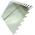 Kubala Stainless steel blade with an inclined notch 130X270 mm.