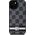 DKNY DKNY DKHCS24LPCPTSSK S24 Ultra S928 czarny/black hardcase Leather Checkered Mono Pattern & Printed Stripes