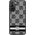 DKNY DKNY DKHCS24LPCPTSSK S24 Ultra S928 czarny/black hardcase Leather Checkered Mono Pattern & Printed Stripes