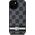 DKNY DKNY DKHCS24LPCPTSSK S24 Ultra S928 czarny/black hardcase Leather Checkered Mono Pattern & Printed Stripes