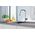 Bateria kuchenna KFA DUERO PURE STYLE PULL-OUT BATERIA KUCHENNA Z FUNKCJĄ FILTRACJI WODY I WYCIĄGANĄ WYLEWKĄ + ZESTAW FILTRUJĄCY PROFINE LILAC S, INOX