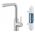 Bateria kuchenna KFA DUERO PURE BASIC BATERIA KUCHENNA Z FUNKCJĄ FILTRACJI WODY + FILTR HYDRO, INOX