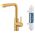 Bateria kuchenna KFA DUERO PURE BASIC BATERIA KUCHENNA Z FUNKCJĄ FILTRACJI WODY + FILTR HYDRO, BRUSHED GOLD