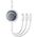 Kabel USB Baseus USB-A - USB-C + microUSB + Lightning 1.1 m Biały (P10368700211-01)