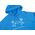 Under Armour Bluza z kapturem kangurka męska Under Armour Rival Fleece Logo HD niebieska 1379758 406 2XL