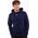 Under Armour Bluza z kapturem kangurka męska Under Armour Rival Fleece Hoodie granatowa 1379757 410 M