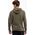Under Armour Bluza z kapturem kangurka męska Under Armour Rival Fleece Logo HD oliwkowa 1379758 390 L