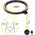 HMS HHM21 HULA HOP BLACK/YELLOW Z MAGNESAMI, WYPUSTKAMI TPE I OBCIĄŻNIKIEM + LICZNIK HMS