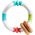 Munchkin MUNCHKIN Sili Twisty Teether, 3m+, 012557