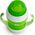 Munchkin MUNCHKIN Gentle Transition Trainer Cup, 4m+, 118ml, green, 05178501WWW