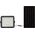 Naświetlacz V-TAC Projektor LED Solarny V-TAC 10W Pilot, AUTO, Timer, IP65 Czarny VT-80W 4000K 800lm