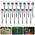 New Garden New Garden Gretita Solar Lamp Garden Spike   4 units   black
