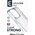 Cellular Line Cellularline Clear Strong - Etui iPhone 15 Pro Max z ochroną antybakteryjną (przezroczysty)