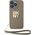 DKNY DKNY Wrist Strap Stock Logo - Etui iPhone 15 Pro (beżowy)