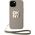 DKNY DKNY Wrist Strap Stock Logo - Etui iPhone 15 Plus (beżowy)