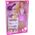 LeanToys Lalka Lucy Sukienka Fioletowa Brokat Zestaw Buty