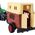 LeanToys Traktor RC Ciągnik Zdalnie Sterowany Maszyna Rolnicza Przyczepa Pilot 1:24