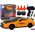 LeanToys Autko Sportowe Zdalnie Sterowane R/C 1:24 Żółte Wymienne Koła