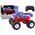 LeanToys Auto Terenowe Zdalnie Sterowane 2.4G RC 1:12 Truck Niebieski
