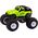 LeanToys Auto Terenowe Zdalnie Sterowane 2.4G RC 1:12 Zielony