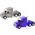 LeanToys Auto-Robot Ciężarówka 2w1 Robot 2 Kolory