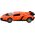 LeanToys Zdalnie Sterowany Samochód Sportowy Pomarańczowe Auto RC 1:16