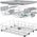 Zmywarka Gorenje Gorenje | Dishwasher | GV643E90 | Built-in | Width 60 cm | Number of place settings 16 | Number of programs 6 | Energy efficiency class E | Display | AquaStop function | White