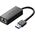 Adapter USB Ugreen Adapter sieciowy Ugreen CR111 USB 3.0 do RJ45, Gigabit Ethernet (czarny)