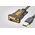 Kabel USB Ugreen USB-A - RS-232 1 m Czarny (20210B)