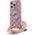 Karl Lagerfeld Karl Lagerfeld KLHMP15XHCKCKLCP iPhone 15 Pro Max 6.7" różowy/pink hardcase IML Crossbody Monogram Karl & Choupette Head MagSafe