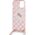 Karl Lagerfeld Karl Lagerfeld KLHMP15SHCKCKLCP iPhone 15 / 14 / 13  6.1" różowy/pink hardcase IML Crossbody Monogram Karl & Choupette Head MagSafe