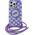 Karl Lagerfeld Karl Lagerfeld KLHMP15LHCKCKLCU iPhone 15 Pro 6.1" fioletowy/purple hardcase IML Crossbody Monogram Karl & Choupette Head MagSafe