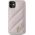 Karl Lagerfeld Karl Lagerfeld KLHCN61PQDSMGP iPhone 11 / Xr 6.1" różowy/pink hardcase Diagonal Quilted Script