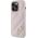 Karl Lagerfeld Karl Lagerfeld KLHCP14XPQDSMGP iPhone 14 Pro Max 6.7" różowy/pink hardcase Diagonal Quilted Script