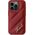 Karl Lagerfeld Karl Lagerfeld KLHCP15LPQDSMGR iPhone 15 Pro 6.1" czerwony/red hardcase Diagonal Quilted Script
