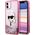 Karl Lagerfeld Karl Lagerfeld KLHCN61LNKHCP iPhone 11/ XR różowy/pink hardcase Glitter Karl Head