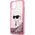 Karl Lagerfeld Karl Lagerfeld KLHCN61LNKHCP iPhone 11/ XR różowy/pink hardcase Glitter Karl Head
