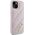 Karl Lagerfeld Karl Lagerfeld KLHCP14SPQDSMGP iPhone 14 / 15 / 13 6.1" różowy/pink hardcase Diagonal Quilted Script