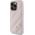 Karl Lagerfeld Karl Lagerfeld KLHCP15XPQDSMGP iPhone 15 Pro Max 6.7" różowy/pink hardcase Diagonal Quilted Script