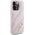 Karl Lagerfeld Karl Lagerfeld KLHCP15XPQDSMGP iPhone 15 Pro Max 6.7" różowy/pink hardcase Diagonal Quilted Script