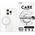 PanzerGlass CARE by PanzerGlass Kickstand Case iPhone 15 Pro 6,1" MagSafe srebrny/silver 1414
