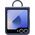 Samsung Etui Samsung EF-PF741TNEGWW Z Flip6 F741 granatowy/navy Silicone Case with Ring