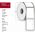 Capture Label 102 x 102mm, Core 25mm,