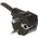 Blow 98-569# Przedłużacz sieciowy pr-370p 3-gniazda z uziemieniem 1,5m czarny 3x1,5mm opakowanie