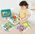 Jokomisiada Hola interaktywny Panel nauka emocji liczb figur Montessori ZA4652