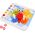 Jokomisiada Hola interaktywny Panel nauka emocji liczb figur Montessori ZA4652