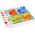 Jokomisiada Hola interaktywny Panel nauka emocji liczb figur Montessori ZA4652